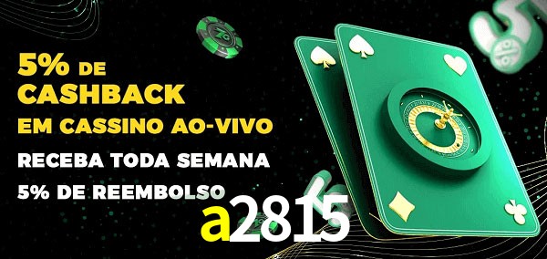 Promoções do cassino ao Vivo a2815